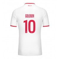 AS Monaco Aleksandr Golovin #10 Replica Home Shirt 2024-25 Short Sleeve